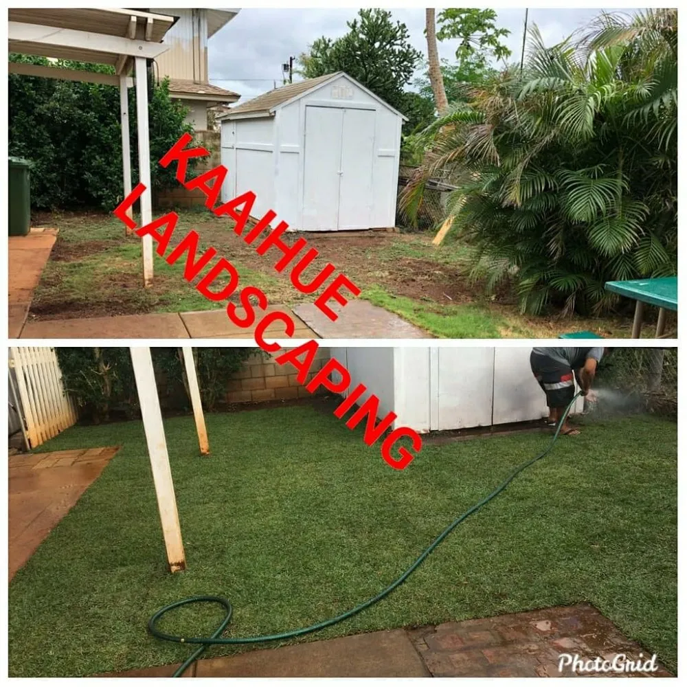 Custom yard cleanup service near you in Waianae, HI by Kaaihue Landscaping