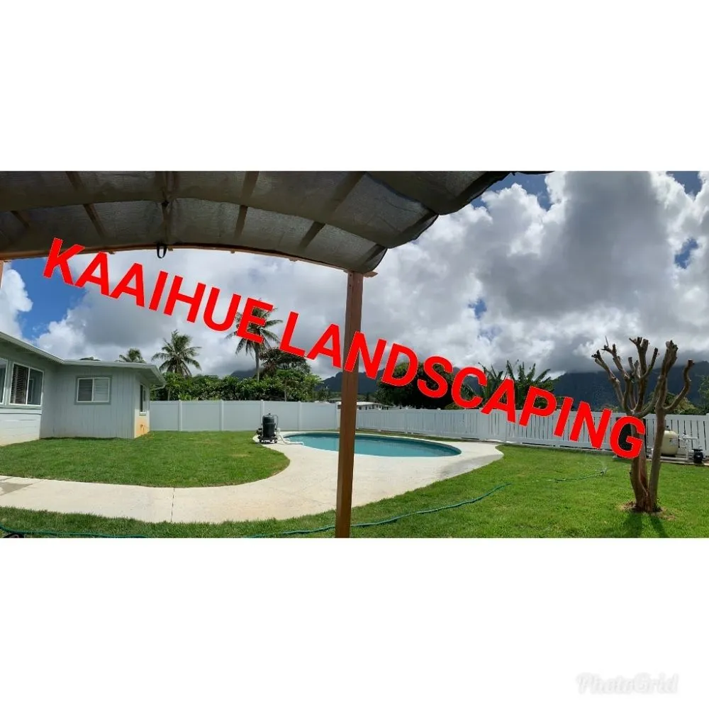 Custom landscape installation with custom design across Waianae, HI - Kaaihue Landscaping