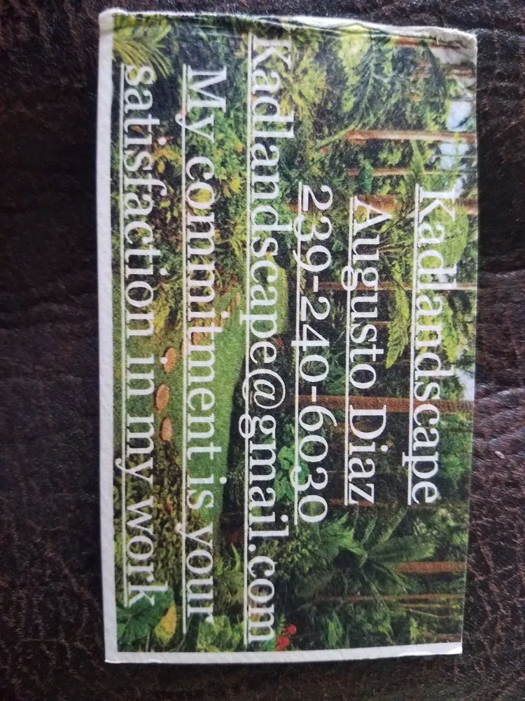 Professional outdoor landscaping near you in Cape Coral, FL by KadLandscape Augusto Diaz