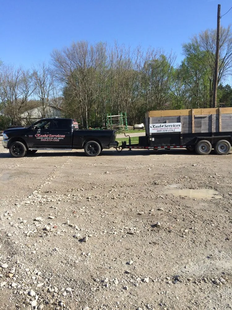 Local outdoor landscaping for year-round maintenance in Bloomington, IL by Kaeb Services