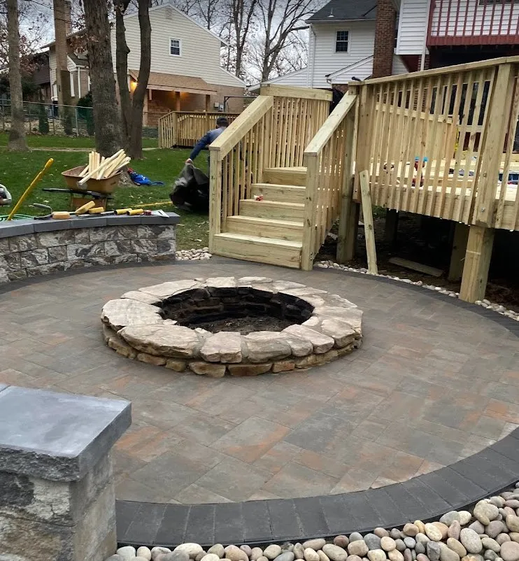 Reliable lawn care service with custom design across Springfield, VA - Kaeler Lawn & Landscaping