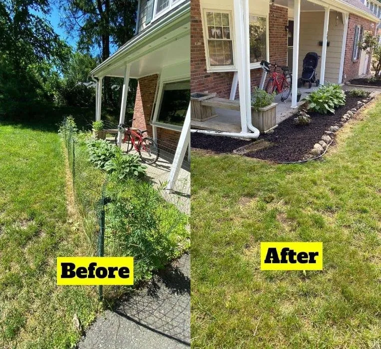 Professional landscape design in Sharon, MA by Kahn Landscaping