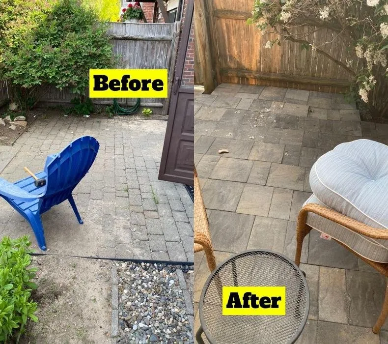 Custom residential landscaping in Sharon, MA by Kahn Landscaping