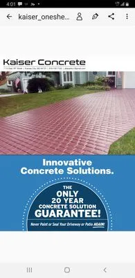 Kaiser Concrete Logo