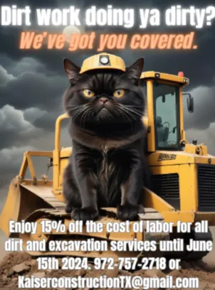 Reliable garden landscaping experts serving Athens, TX - Kaiser Construction