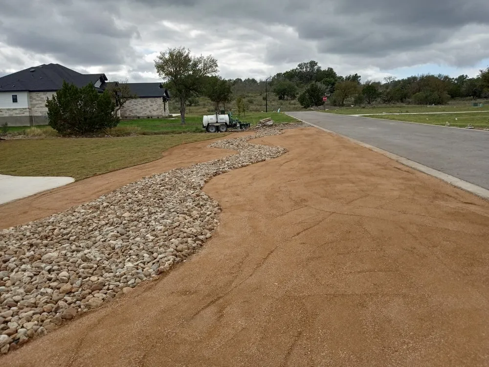Reliable residential landscaping in Burnet, TX by Kaius Irrigation and Construction