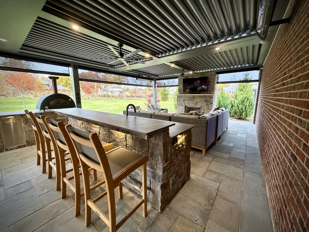 Expert outdoor landscaping for residential properties across Kalamazoo, MI - Kalamazoo Hardscape