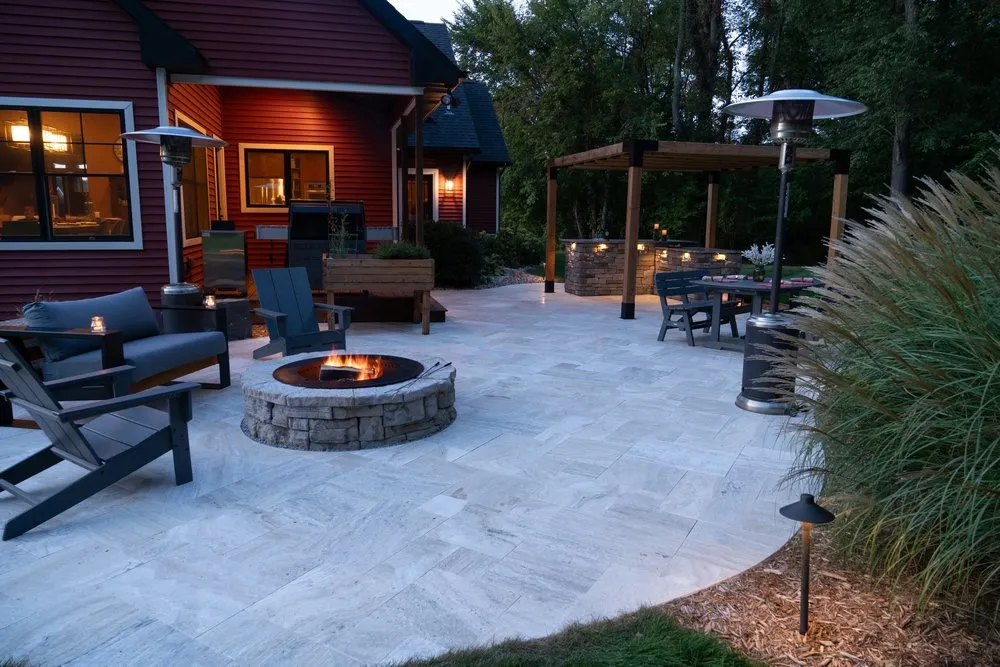 Custom landscape installation for outdoor upgrades across Kalamazoo, MI - Kalamazoo Hardscape