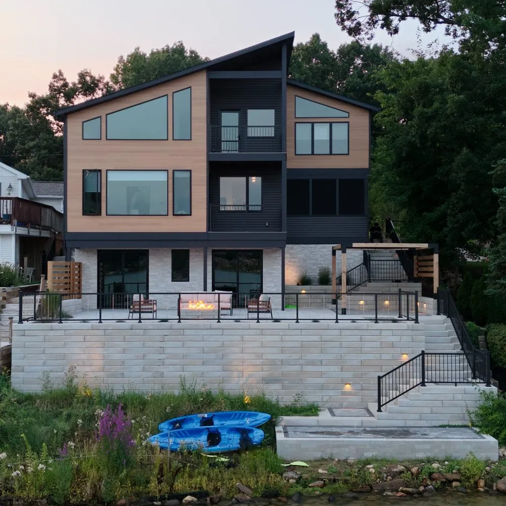 Professional landscaping services for year-round maintenance in Kalamazoo, MI by Kalamazoo Hardscape