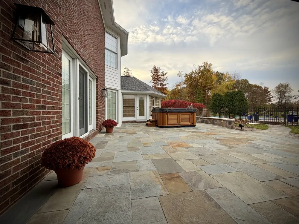 Expert landscape installation in Kalamazoo, MI by Kalamazoo Hardscape
