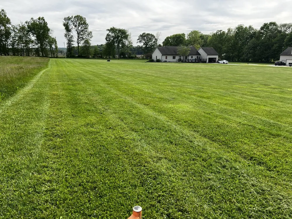 Local outdoor landscaping with custom design in Newark, OH by Kalas Lawn Care