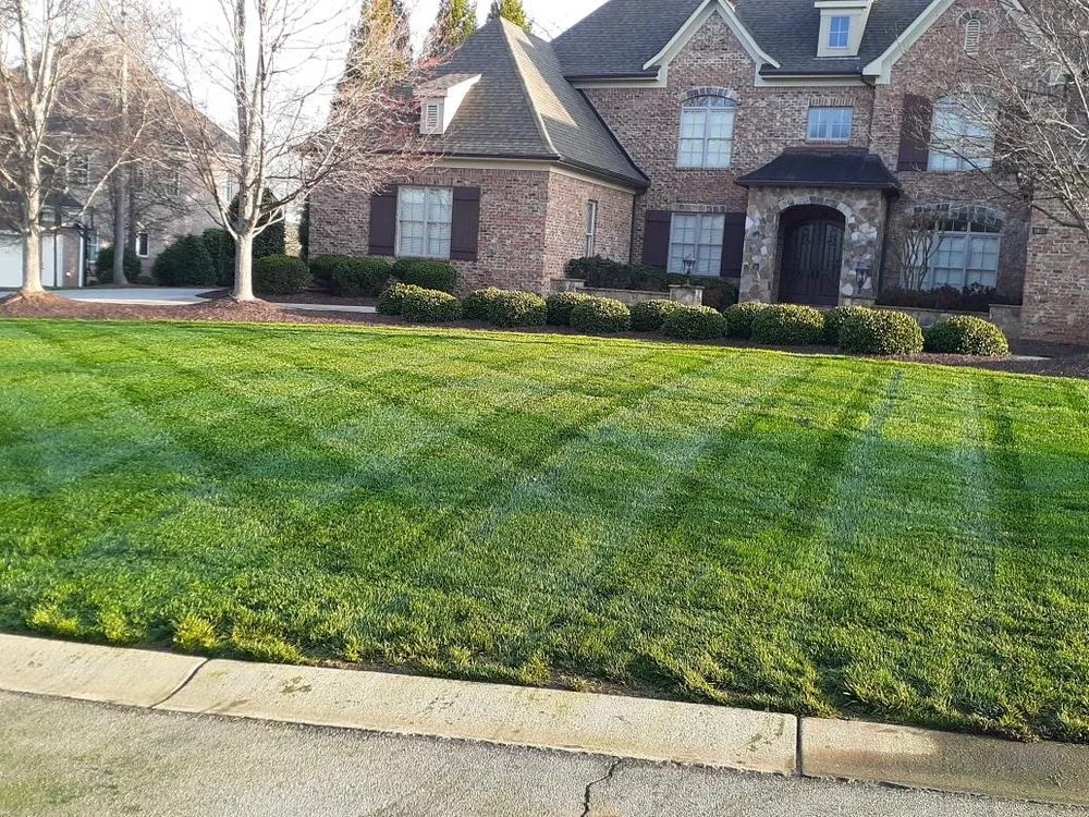 Professional landscape design for residential properties in Pineville, NC by Kale Lawn Care