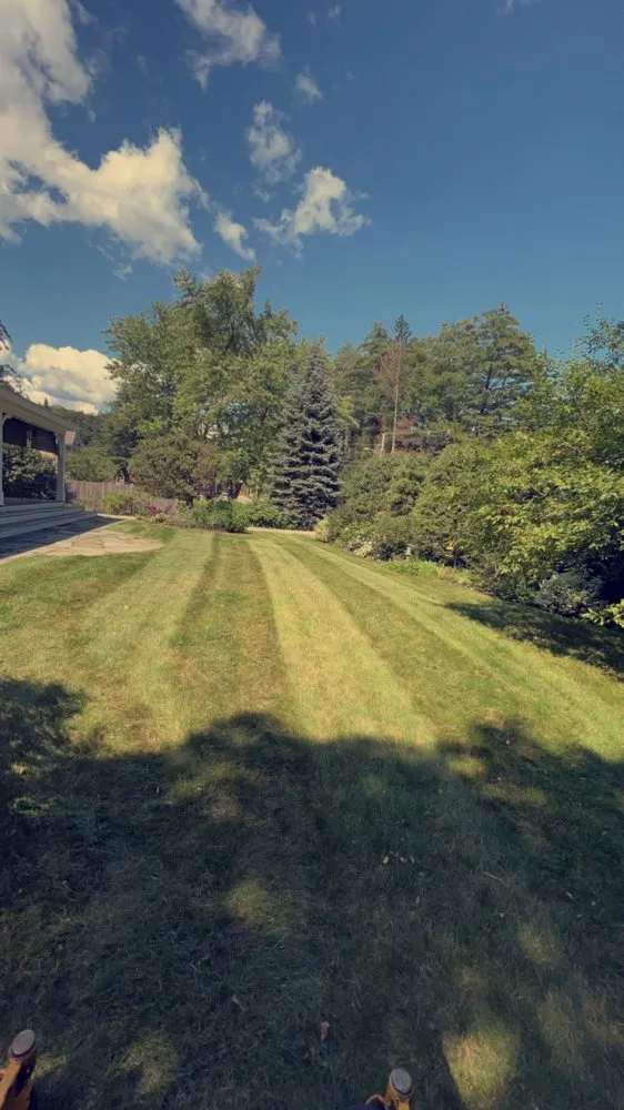 Professional yard maintenance in Westbrook, ME by Kaleb’s Property Services