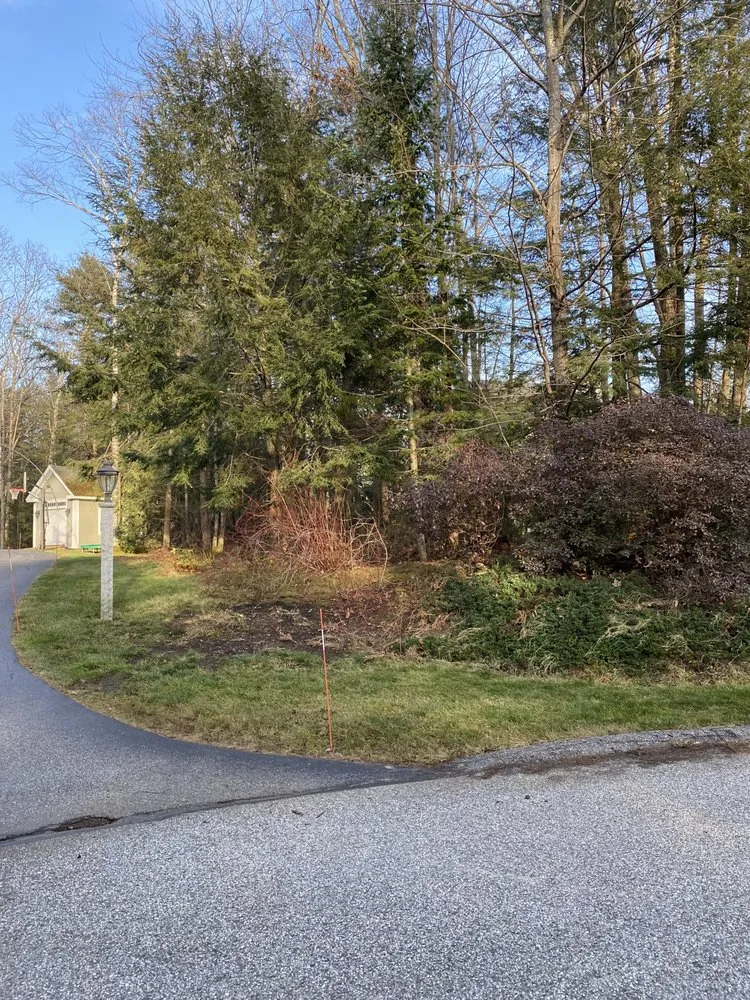 Custom outdoor landscaping in Westbrook, ME by Kaleb’s Property Services