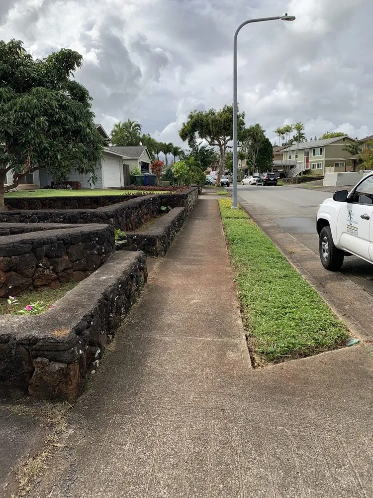 Affordable landscape installation in Waianae, HI by Kaleo’s Lawn Care Services