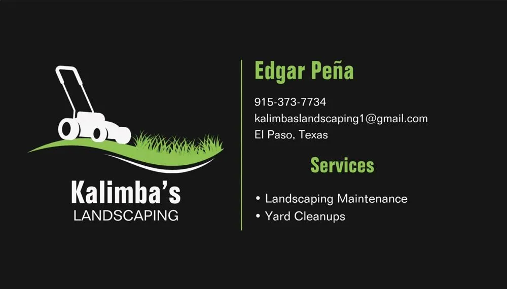 Trusted landscape design in El Paso, TX by Kalimbas Landscaping Service