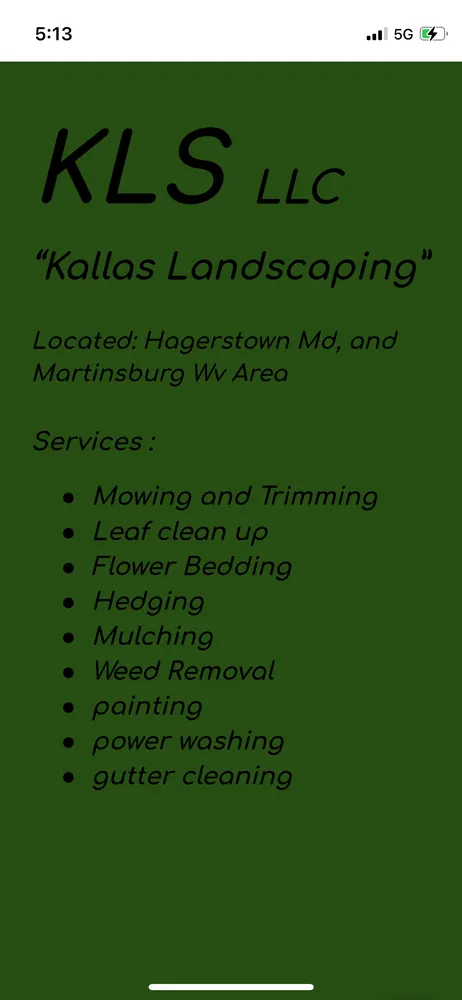 Professional residential landscaping experts serving Falling Waters, WV - Kallas Landscaping