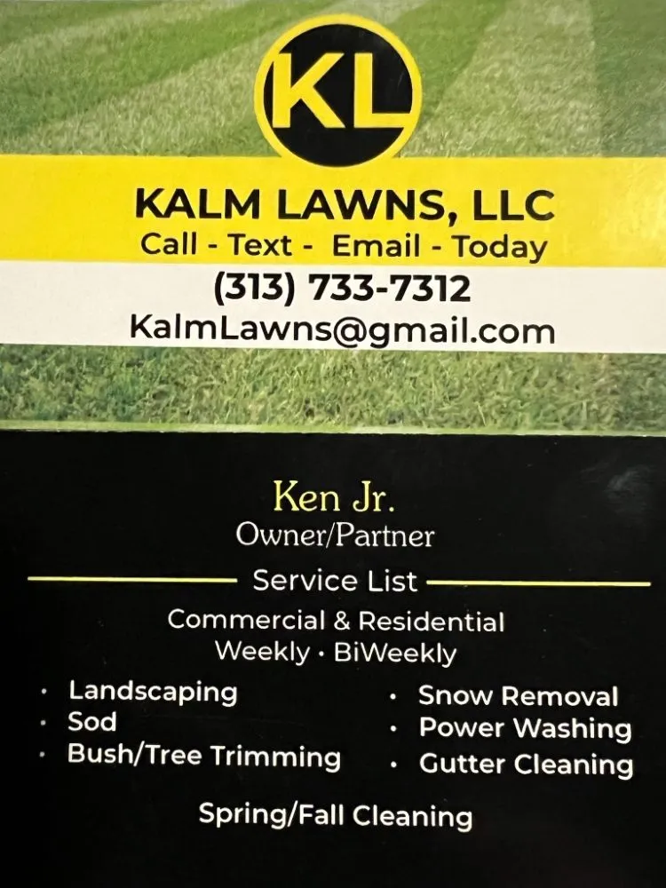 Local yard maintenance for year-round maintenance in Taylor, MI by Kalm Lawns
