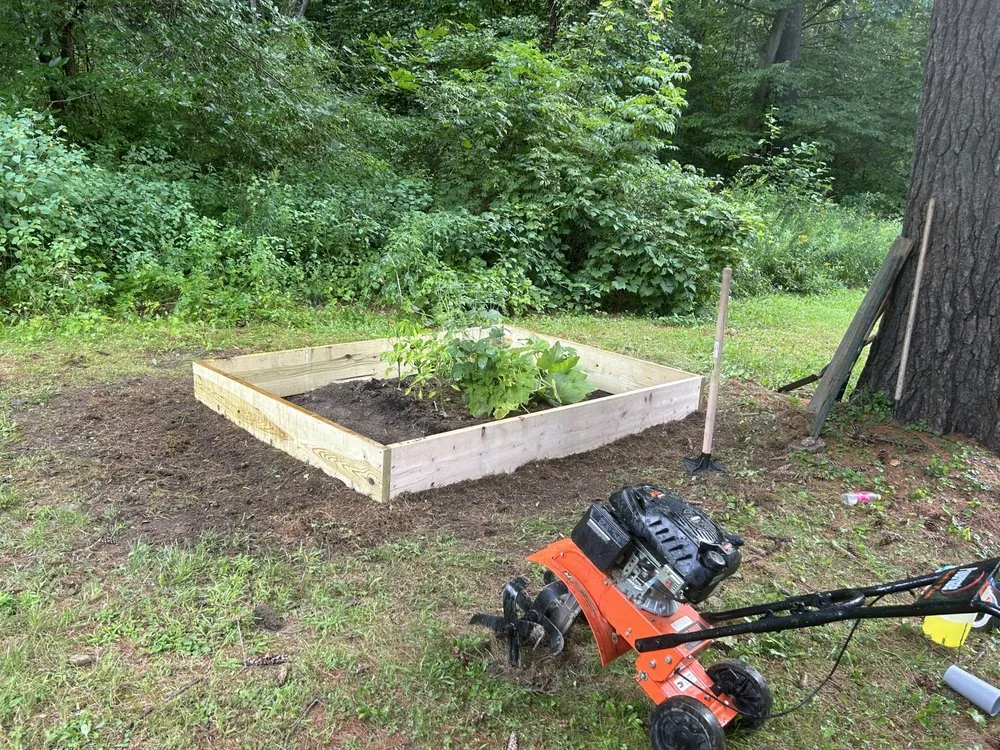 Custom landscape installation for residential properties in Endicott, NY by Kalman Contracting