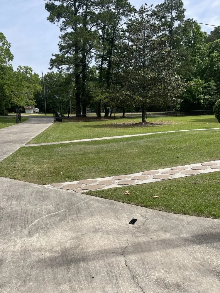 Professional landscape design for outdoor upgrades in Leesville, LA by Kam & Son Lawn Service