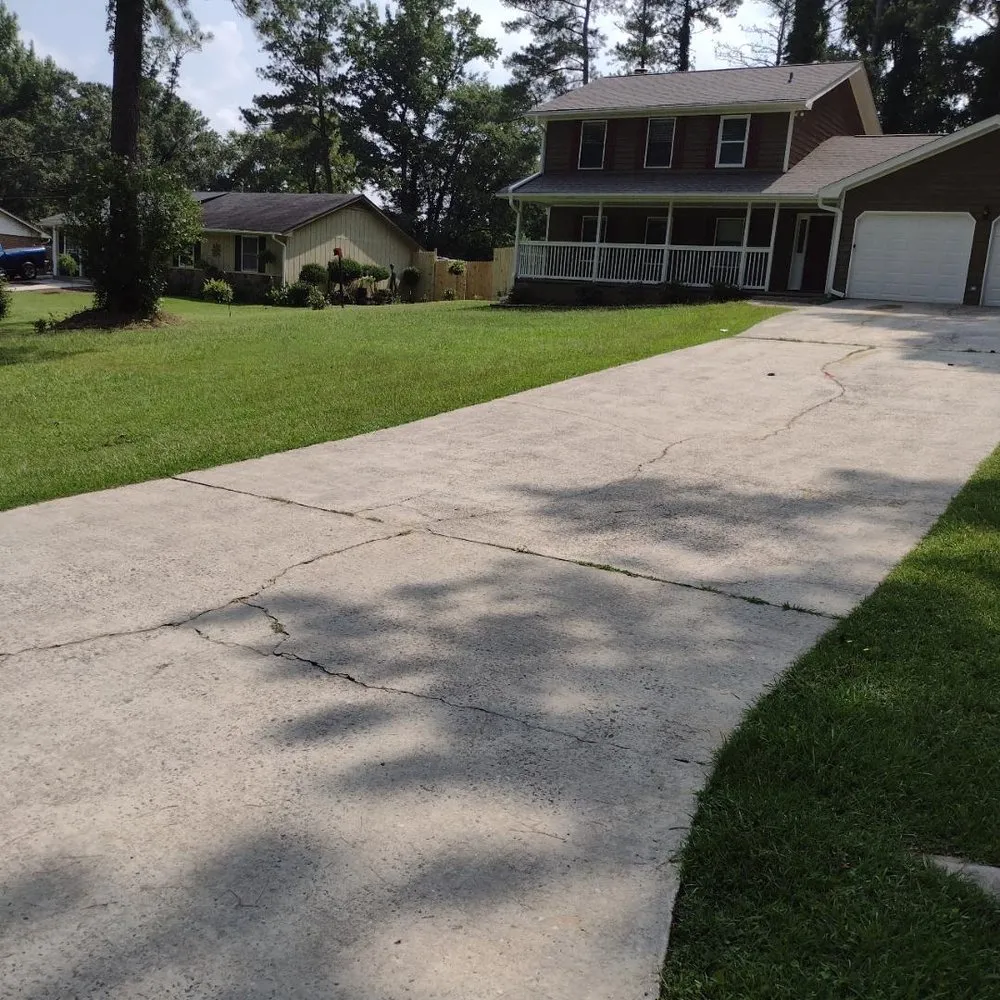 Affordable landscape design in Hampton, GA by Kam-Jay Lawn Care