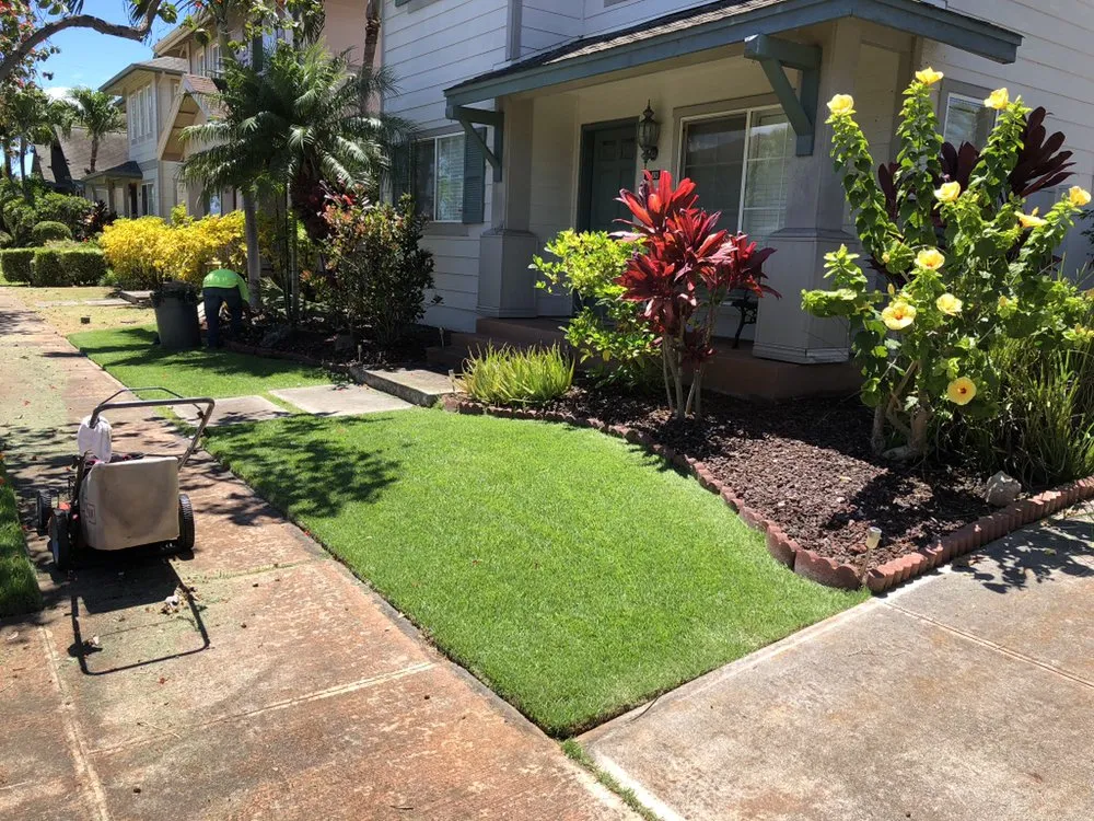 Expert residential landscaping with custom design in Ewa Beach, HI by Kamaaina Home & Yard Service