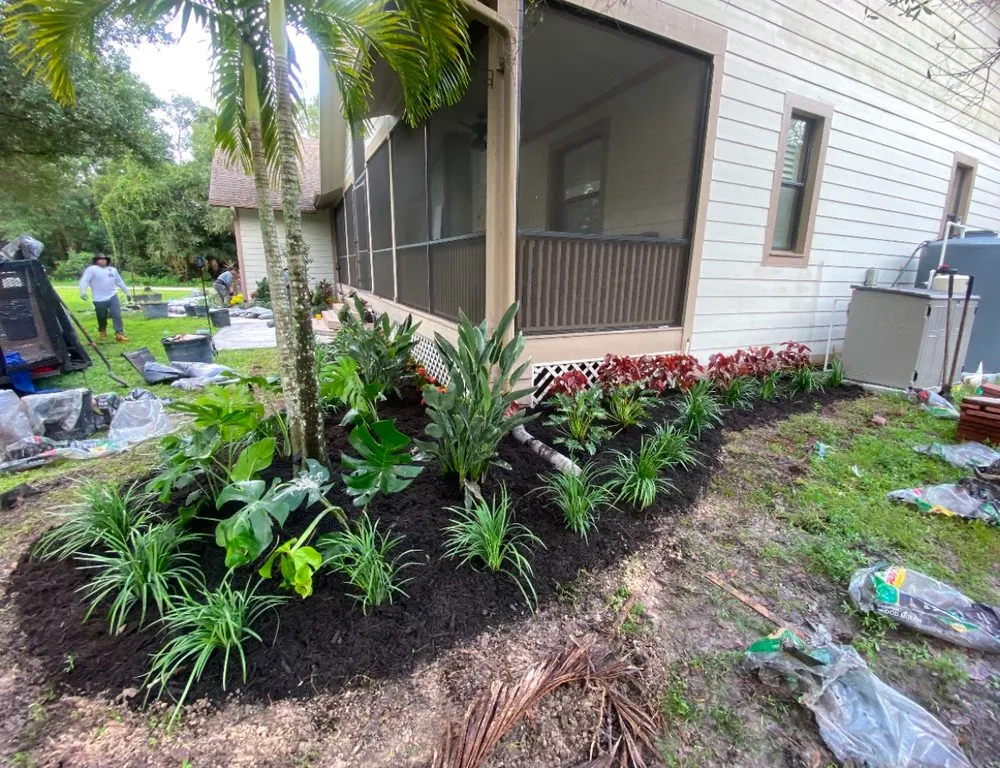 Expert garden landscaping near you in Cape Coral, FL by Kamden Farms