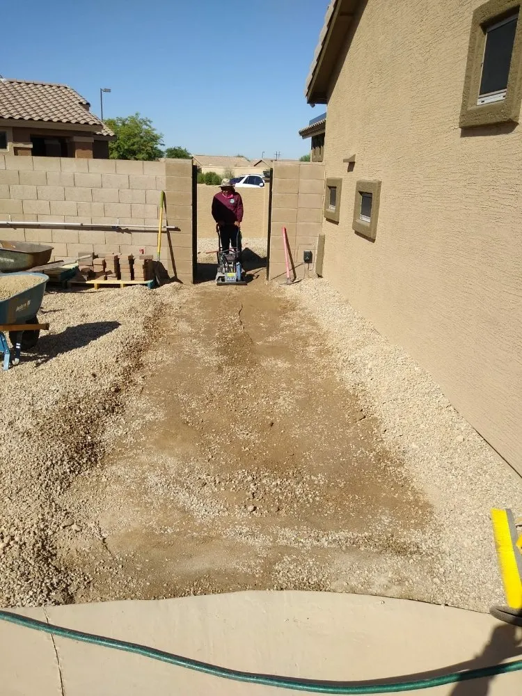 Professional garden landscaping near you in Sun City, AZ by Kam's Tree Services