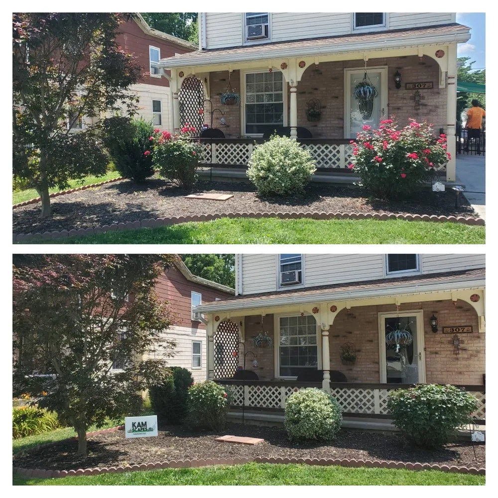 Professional garden landscaping with custom design across New Cumberland, PA - KAMscapes