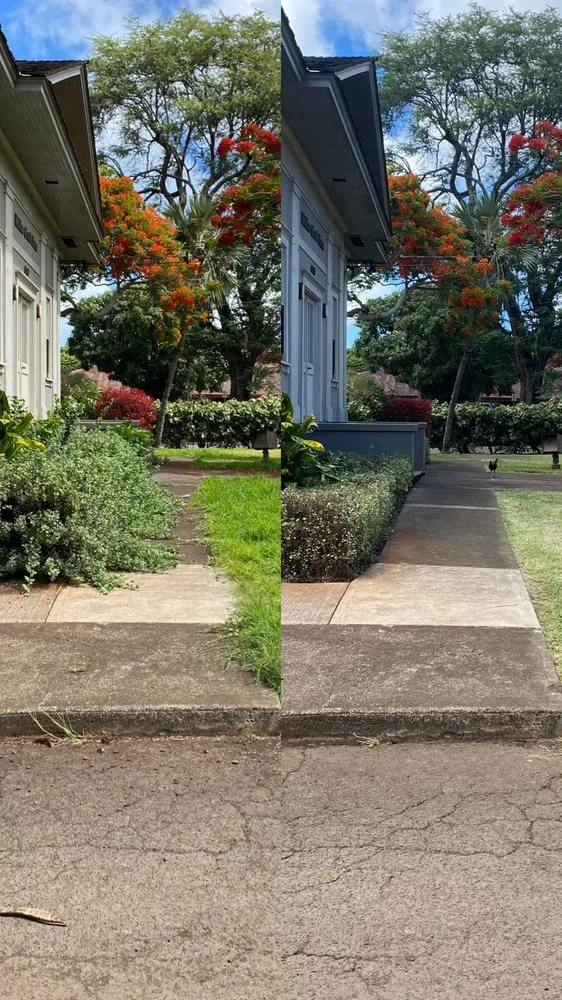 Top-rated lawn mowing service in Honolulu, HI by Kanaka Landscaping Services