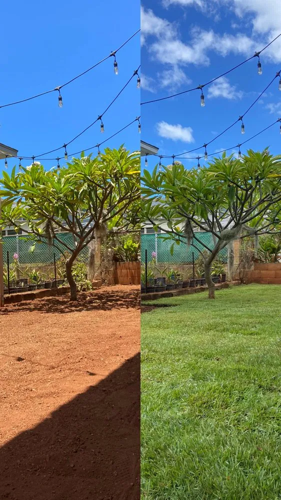 Professional lawn mowing service for year-round maintenance in Honolulu, HI by Kanaka Landscaping Services