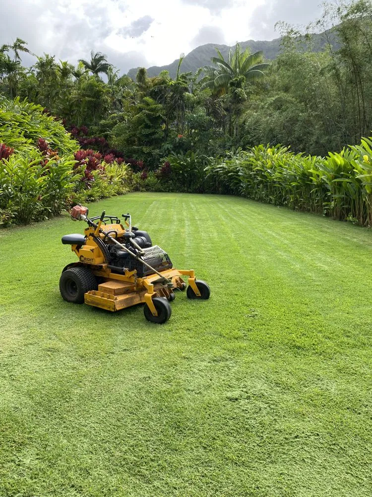 Professional lawn mowing service for beautiful yards across Kaneohe, HI - Kanaka Yard Maintenance