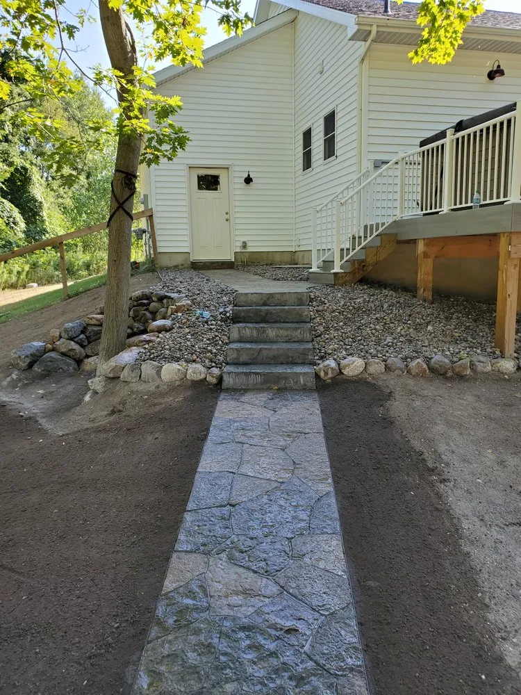 Affordable landscape installation for outdoor upgrades in Lansing, MI by Kanazeh Lawn Service