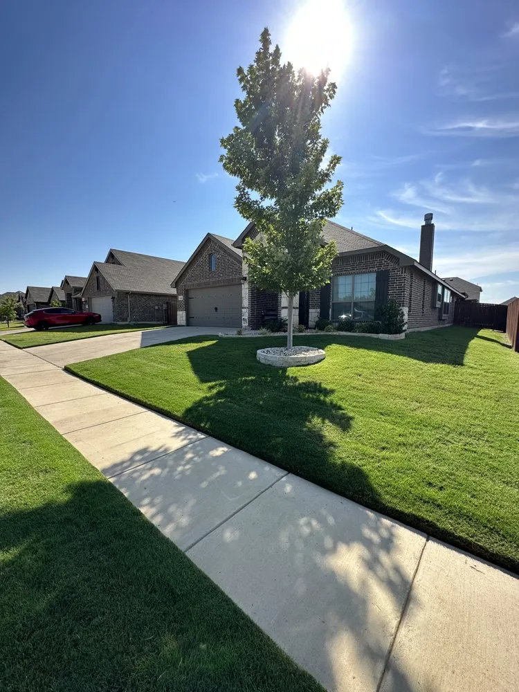 Custom landscaping services for residential properties across Weatherford, TX - Kangaroo Outdoor Solutions