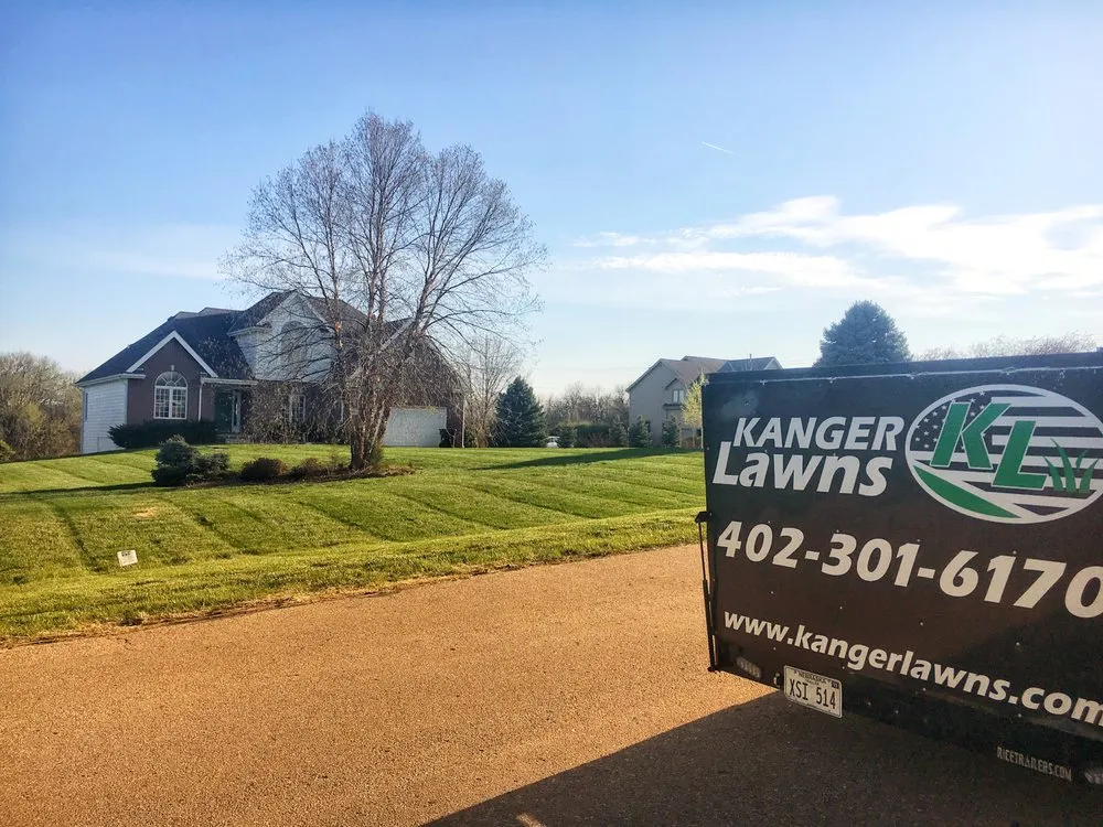 Top-rated lawn care service for year-round maintenance across Omaha, NE - Kanger Lawns