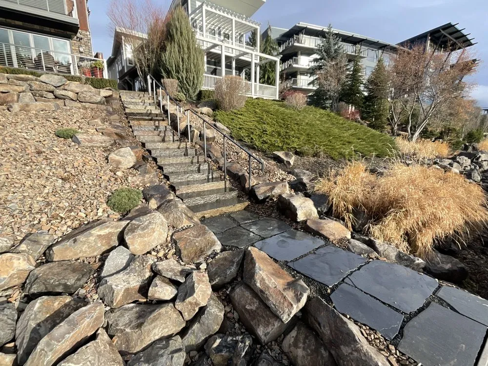 Custom outdoor landscaping for outdoor upgrades across Post Falls, ID - Kaniksu Landscaping
