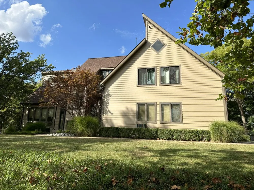 Professional outdoor landscaping with custom design in Mission, KS by Kansas City Siding & Windows