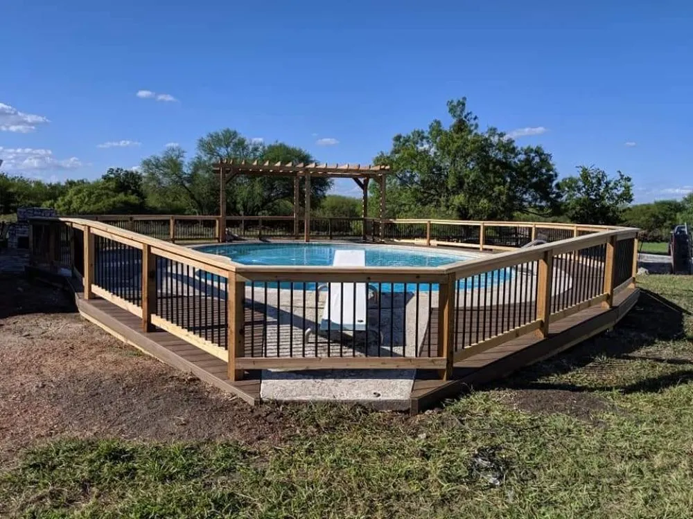 Affordable outdoor landscaping in Spring Branch, TX by Kaoslei Services