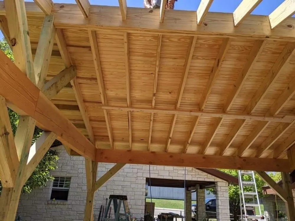 Custom landscaping services in Spring Branch, TX by Kaoslei Services