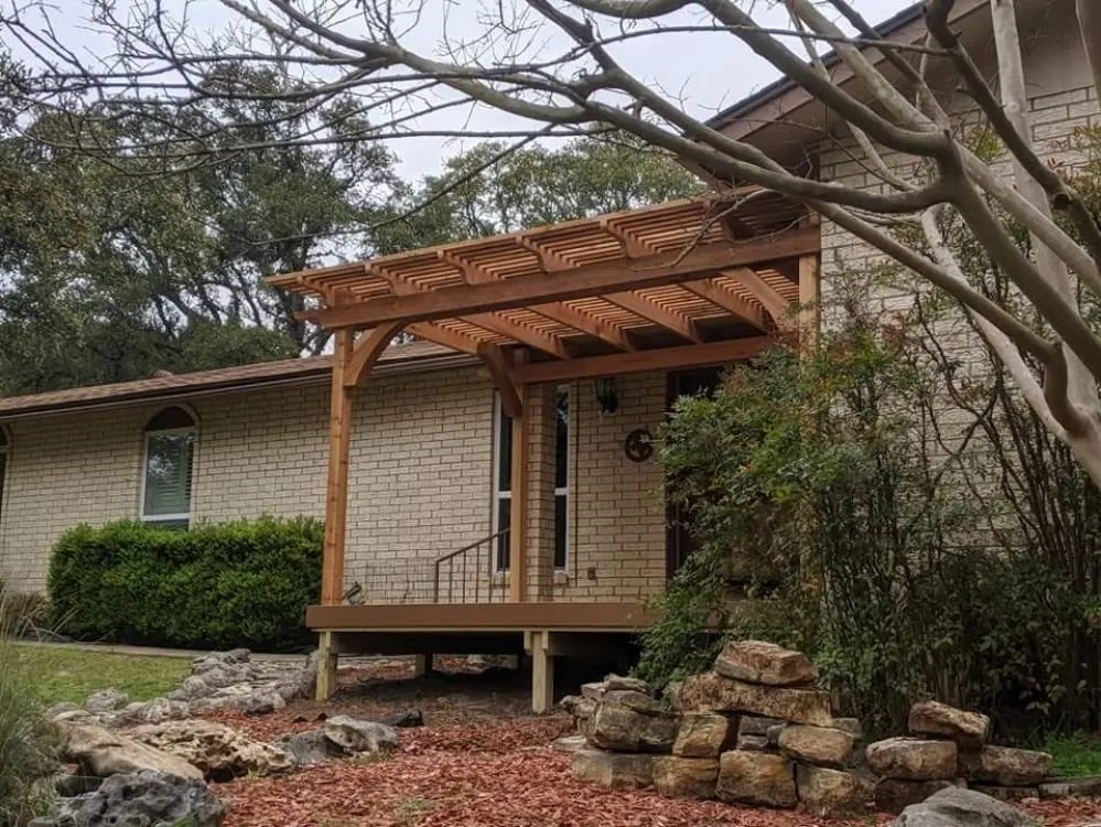 Professional residential landscaping for year-round maintenance in Spring Branch, TX by Kaoslei Services