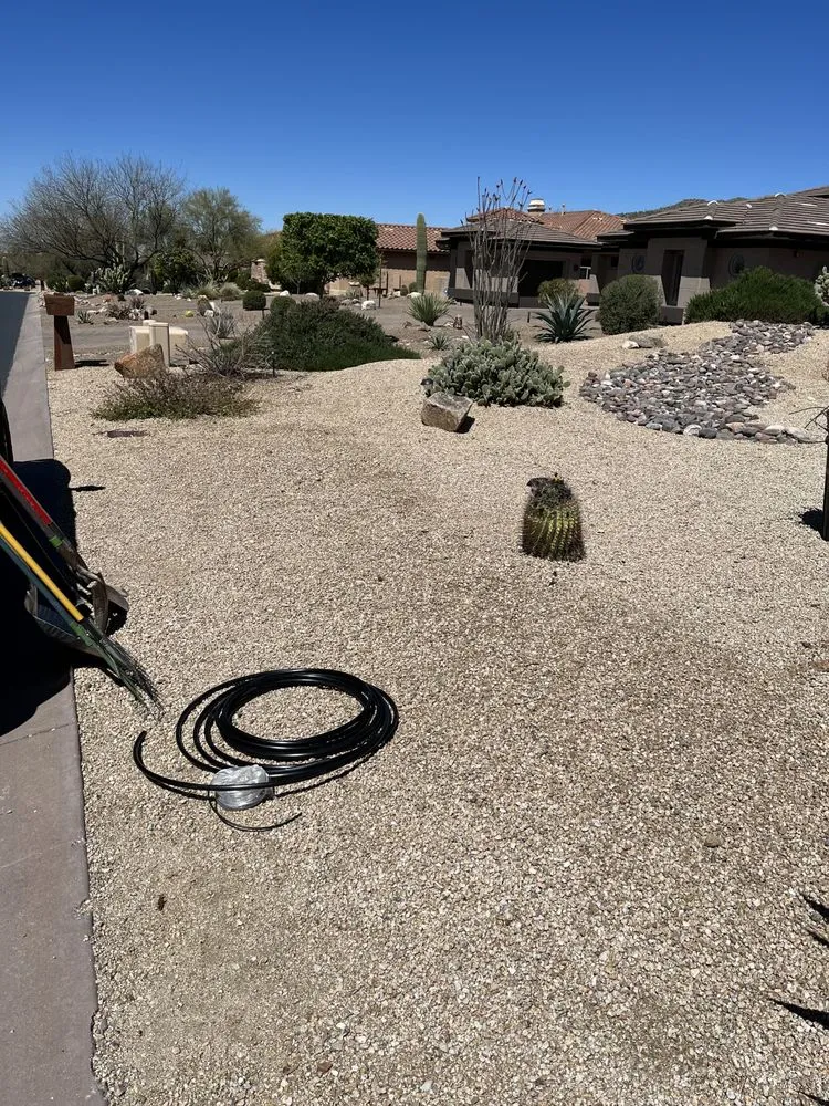 Professional garden landscaping with custom design in Tucson, AZ by Kaptiian Landscaping and Maintenance