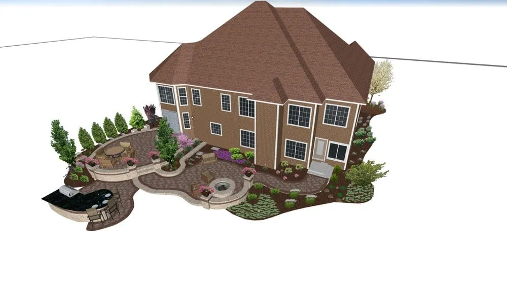 Local landscape design in Palatine, IL by Karlstedt Landscaping Group