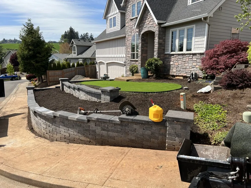 Expert lawn mowing service for beautiful yards in Salem, OR by Karsseboom Landscaping