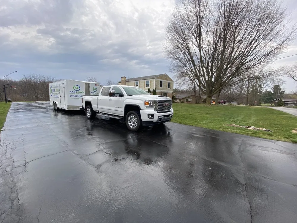 Custom yard cleanup service near you in Palmyra, MI by KAS Lawn Solutions