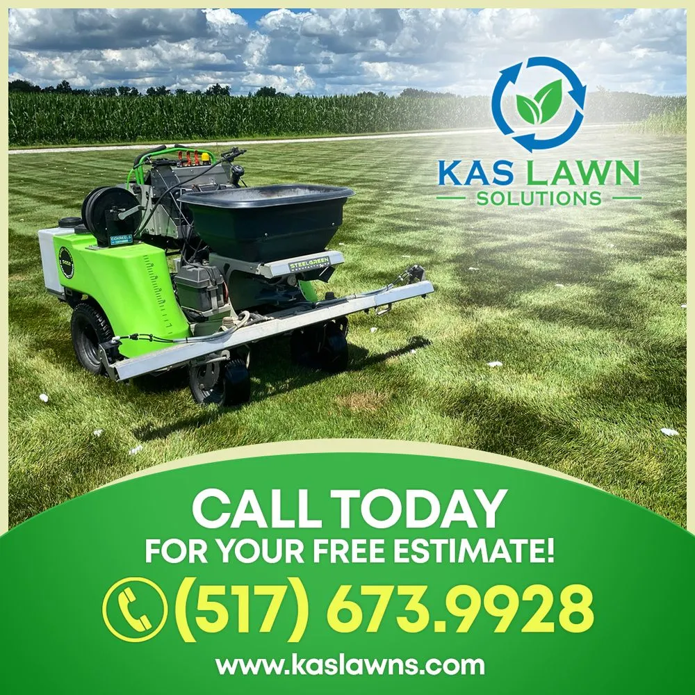 Top-rated yard cleanup service in Palmyra, MI - KAS Lawn Solutions