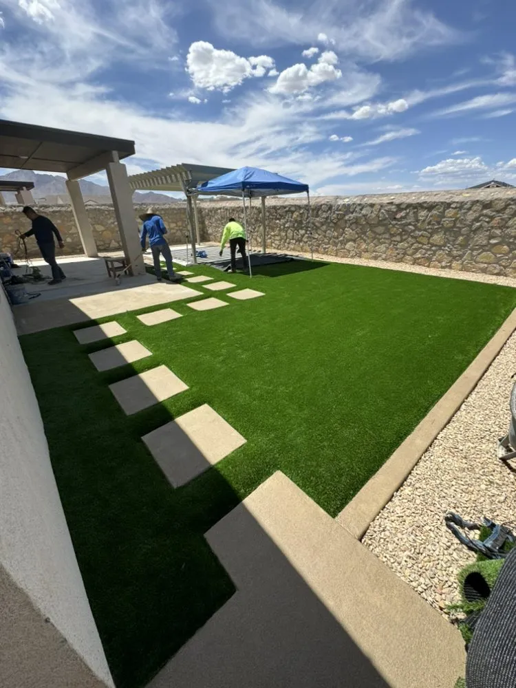 Top-rated residential landscaping in El Paso, TX by Kasa Roofing & Construction