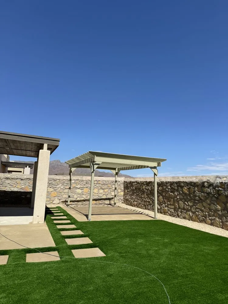 Expert lawn mowing service for year-round maintenance in El Paso, TX by Kasa Roofing & Construction