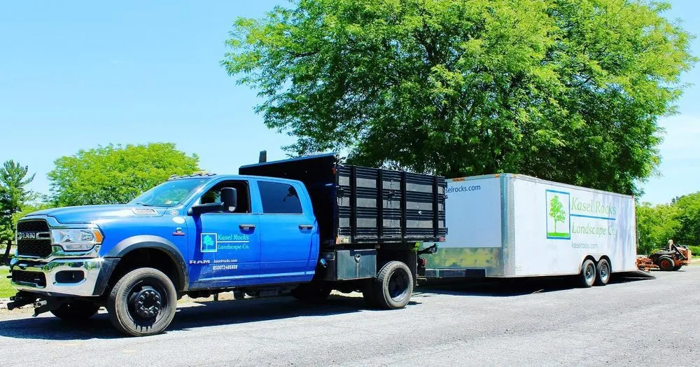 Professional landscape installation in Allentown, PA by Kasel Rocks Landscape Company