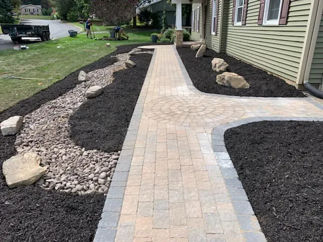 Top-rated outdoor landscaping in Allentown, PA by Kasel Rocks Landscape Company