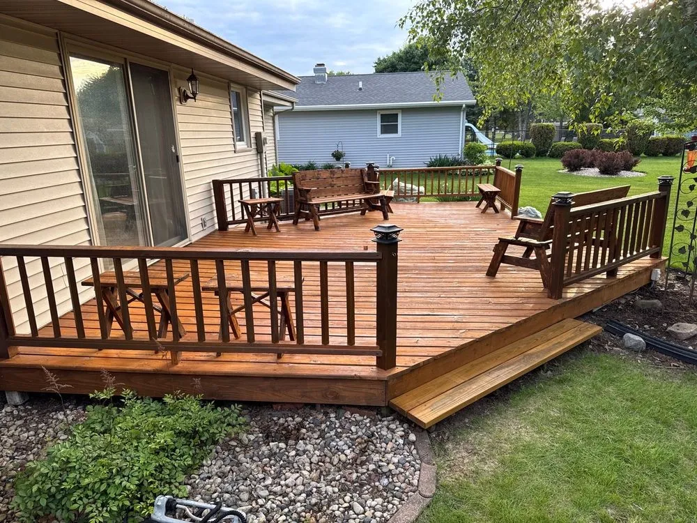 Custom outdoor landscaping for beautiful yards across Janesville, WI - Kastor Services